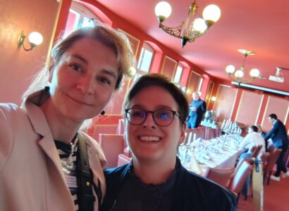 Frau Dr. Wagner und Frau Ulrike Benedix