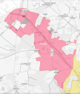 Verfahrensgebiet A 14 Garlin