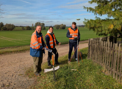 Herr Stephan (LELF B3), Herr Marmai und Herr Domrös (Referendare)